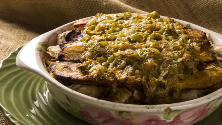 Receita de pirarucu à casaca